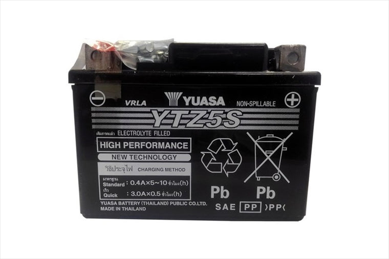 【タイユアサ】タイユアサ バッテリー 12V 液入り YTZ5S YTZ5S