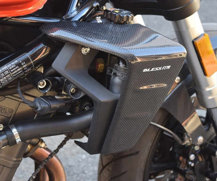 ブレスクリエイション｜カーボンラジエターシュラウドカバー クリア塗装品 X350 23-24｜X35-01-004