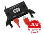 【ディーゼル】USB TWOポート USB-タイプC     BLK Y/B 780227