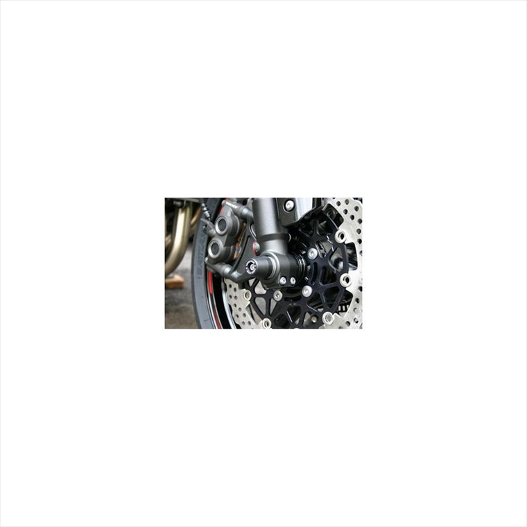 トリックスター｜フロントアクスルスライダー ブラック｜AAX-01
