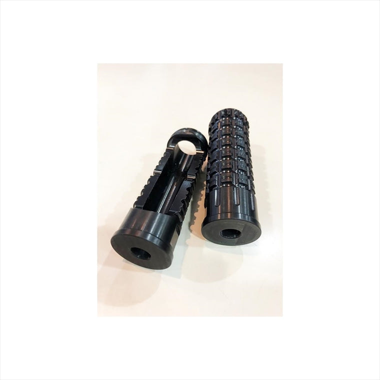 トリックスター｜レーシングステップバー 2ホンSET BLK｜ABSP-03ST