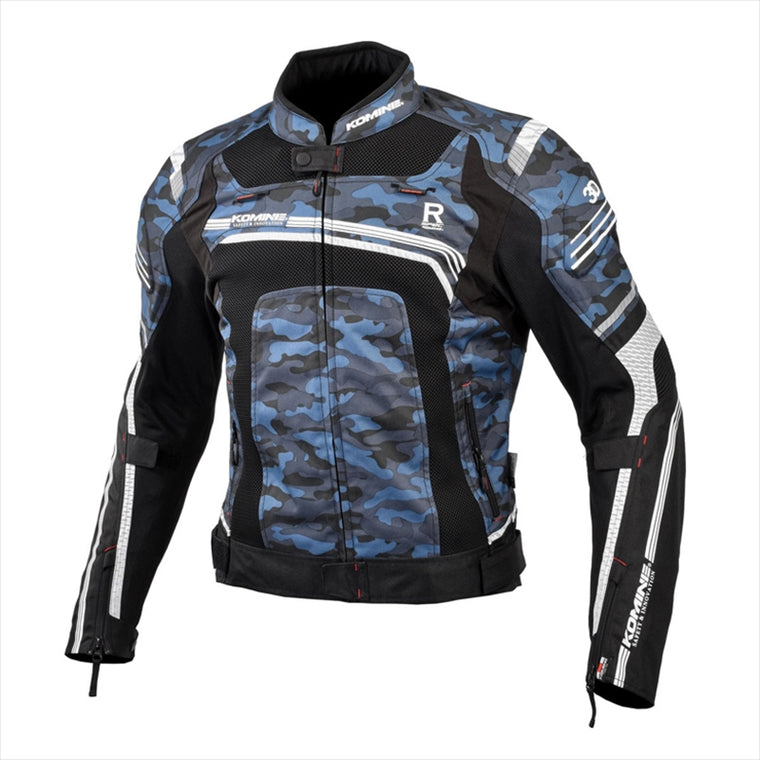 コミネ｜JK-130 R-SPEC M-JKT Blue-Camo/BK S｜07-130