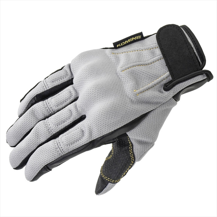 【コミネ】GK-249 P ヴィンテージMグローブ  Grey M 06-249