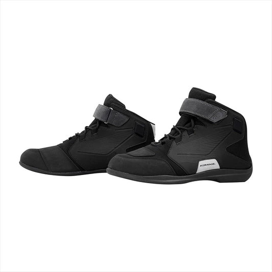 KOMINE｜BK-088 WP R SHOES Solid Black 30.0cm｜05-088