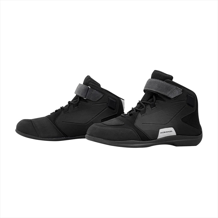 KOMINE｜BK-088 WP R SHOES Solid Black 30.0cm｜05-088