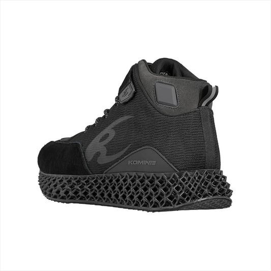 KOMINE｜BK-095 3D PRINT AIR R SHOES BLK 26｜05-095