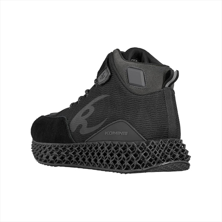 KOMINE｜BK-095 3D PRINT AIR R SHOES BLK 26｜05-095