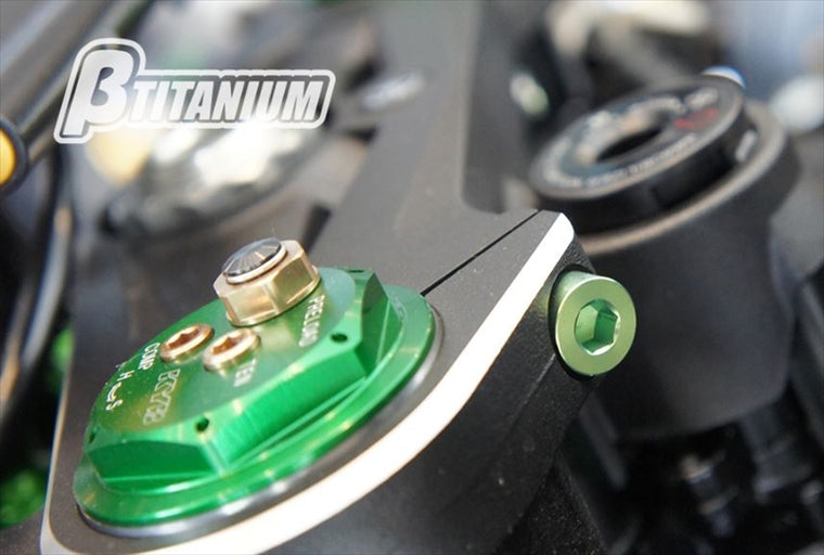 βTITANIUM(ベータチタニウム)｜ステアリングステムトップボルト ｜BT-STK3-2-SC-MB
