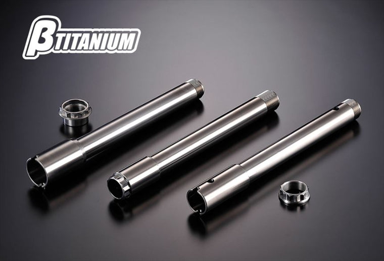 βTITANIUM(ベータチタニウム)｜Rアクスルシャフトキット カワサキ3 ナット付 ｜BT-RAK3-2-MB