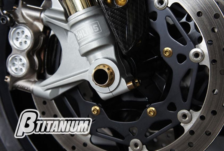 βTITANIUM(ベータチタニウム)｜Fブレーキディスクローターボルトキット｜BT-FDD1-10-IB