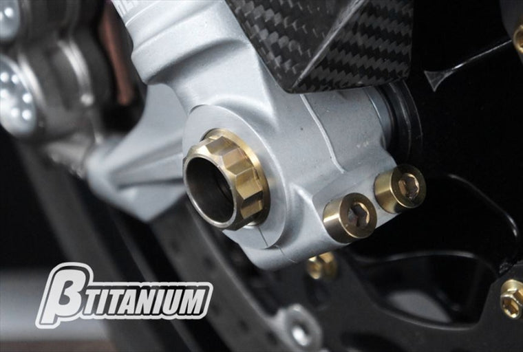 βTITANIUM(ベータチタニウム)｜Fフォークピンチボルト ｜BT-FPK6-1-TC-WB