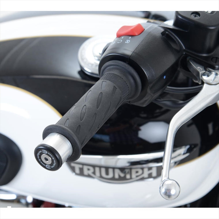 R&G(アールアンドジー) | バーエンドスライダー BLK | RG-BE0105BK | TRIUMPH T120 Bonneville 16-