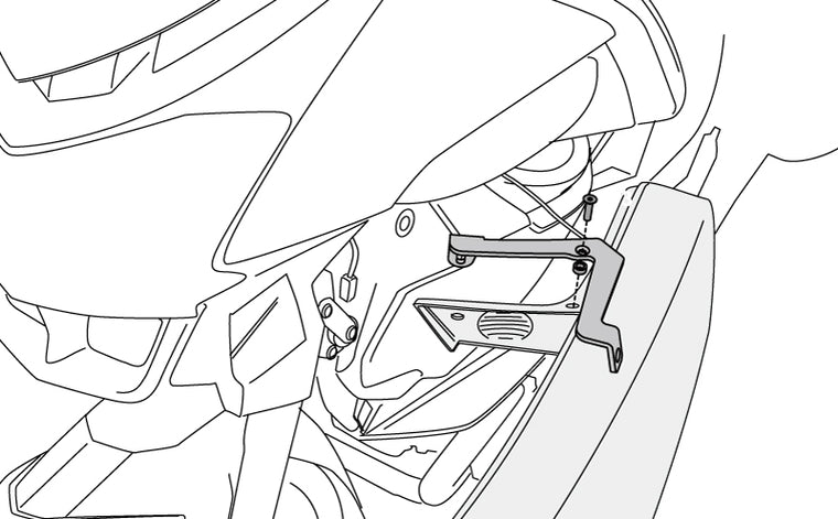 DENALI(デナリ)｜Light Mounting Kit｜LAH.07.817.10000.B