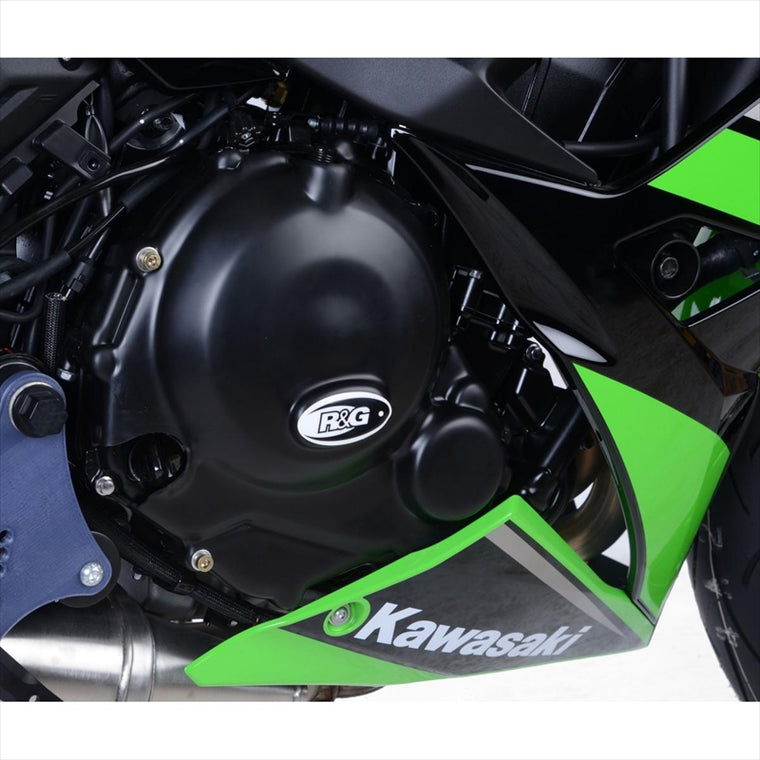 R&G(アールアンドジー) | エンジンケースカバー 右側 | RG-ECC0226BK | Z650 17-/Ninja650 17-