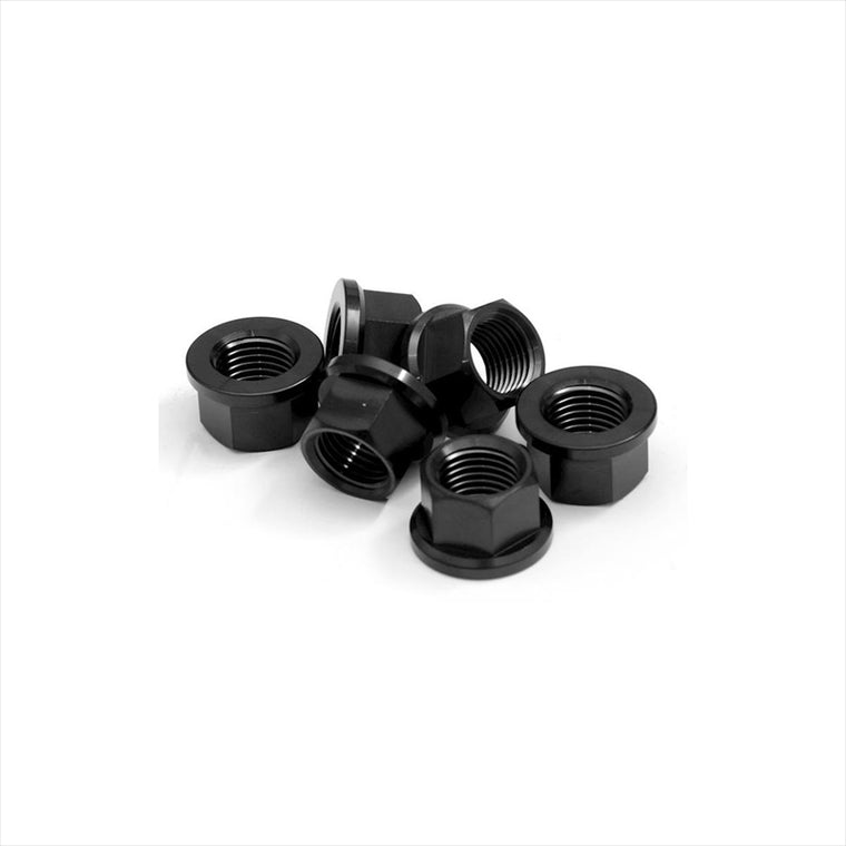アールアンドジー｜チタンスプロケットナット PVDブラック｜RG-RGN04BK/6