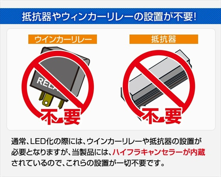 DELTA DIRECT(デルタダイレクト)｜MOTO LED ウィンカーバルブ｜D-2147