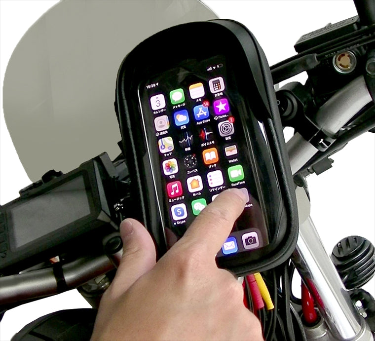 DELTA DIRECT(デルタダイレクト)｜バイク用スマホケース ガチケース LLサイズ｜D-2160
