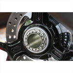 アエラ｜AELLA リアアクスルナット用ステンレスロックピンセット ポリッシュ Panigale、M1200｜AE-74002A-PO