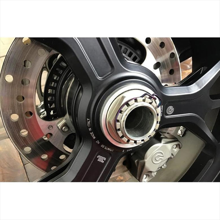 アエラ｜AELLA リアアクスルナット用ステンレスロックピンセットSC スペシャルカラー 916 M1100｜AE-74003A-SC