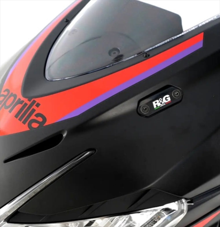アールアンドジー｜Mirror Blanking Plates:BLACK RS457(24-)｜RG-MBP0044BK