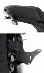 アールアンドジー｜Licence Plate Holder:BLACK R12nineT(24-)(for use with pillion seat and subframe)｜RG-LP0384BK