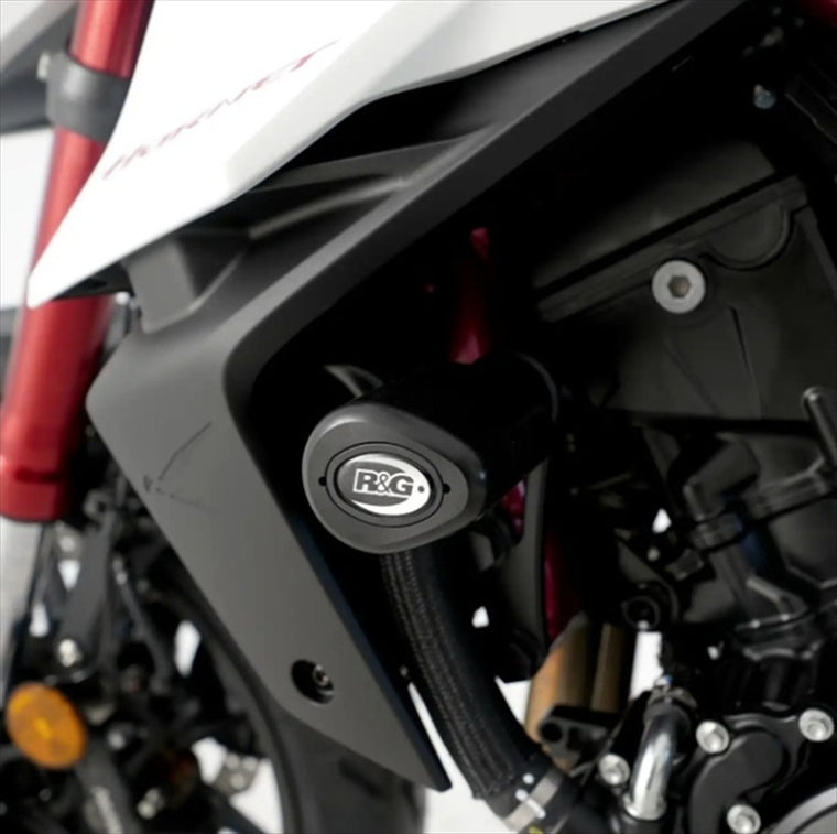 アールアンドジー｜Aero Crash Protectors:BLACK CB750 Hornet(23-)｜RG-CP0550BL