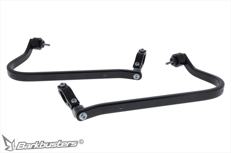 バークバスターズ｜ハンドルガードキット-Two Point Mount:Powder Coated BLACK MT-07(25-)｜BHG-129-00-BK