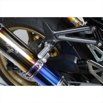 アエラ｜アルミ削り出しタンデムステップバーキット ホワイト Z900RS 25-｜AE-11007A-WT