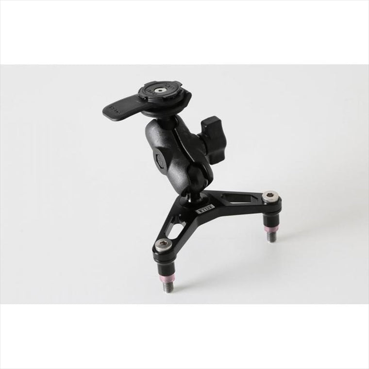 アエラ｜ナビゲーションステー/取付穴間77-81mm可変 ホワイト サインハウス デバイスホルダー用マウント:ホワイト(Hypermotard950)｜AE-77024-SH5-WT