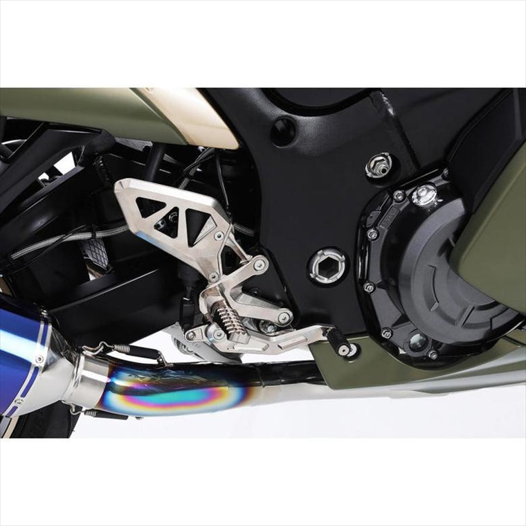 アエラ｜ライディングステップキット無電解ニッケルめっき SUZUKI Hayabusa/隼｜AE-10108-Ni