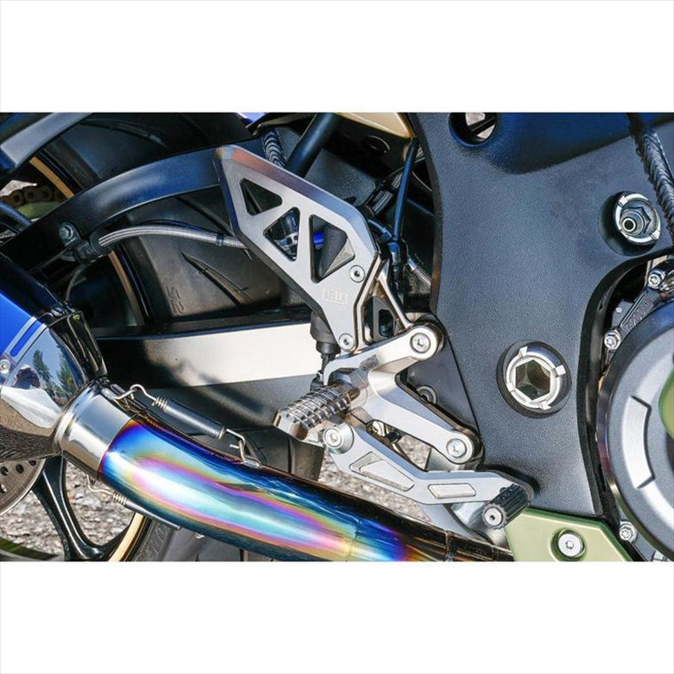 アエラ｜ライディングステップキット無電解ニッケルめっき SUZUKI Hayabusa/隼｜AE-10108-Ni