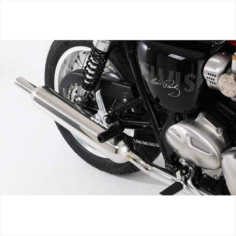 アエラ｜車検対応 スリップオンサイレンサー トライアンフ ボンネビルT120(8BL-DHJ-1200)｜AE-42033