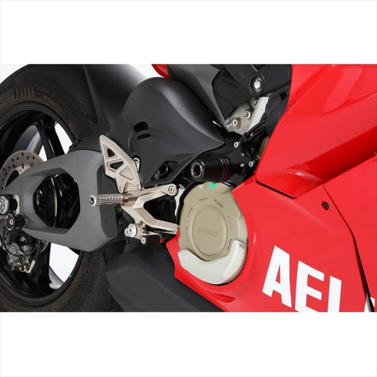 AELLA(アエラ)｜ライディングステップキット 無電解 ニッケルめっき｜AE-10109-Ni