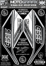 MOTO GRAFIX(モトグラフィックス) | ボディパッド BLK/WHT | MT-BAB01W