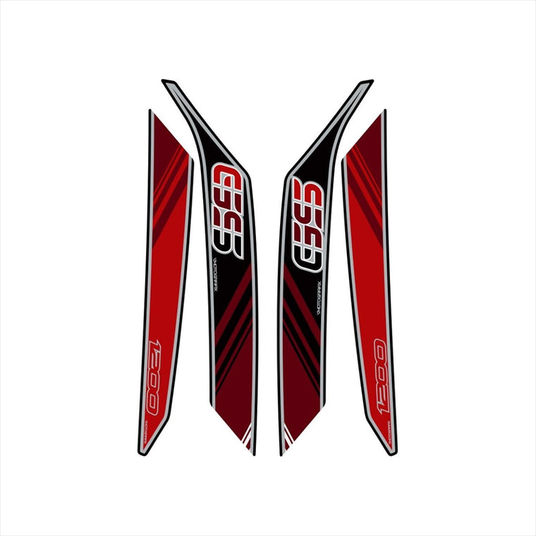 モトグラフィックス｜ボディパッド RED ｜MT-BB01R