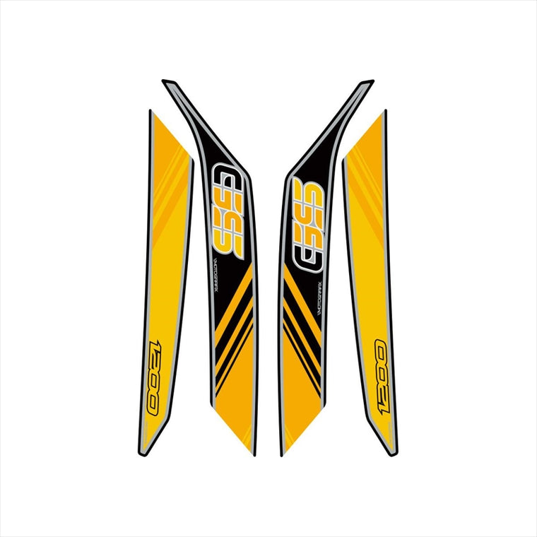 モトグラフィックス｜ボディパッド YELLOW ｜MT-BB01Y