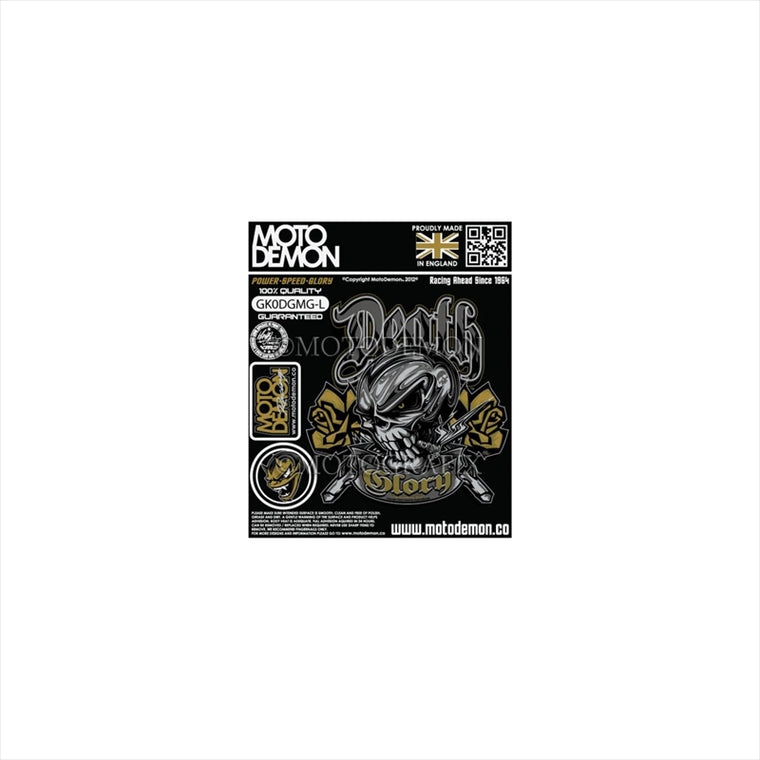 モトグラフィックス｜グラフィックシート ダークレッド 左 ｜MT-GK0DGMG-L