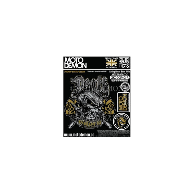 モトグラフィックス｜グラフィックシート ダークレッド 右 ｜MT-GK0DGMG-R