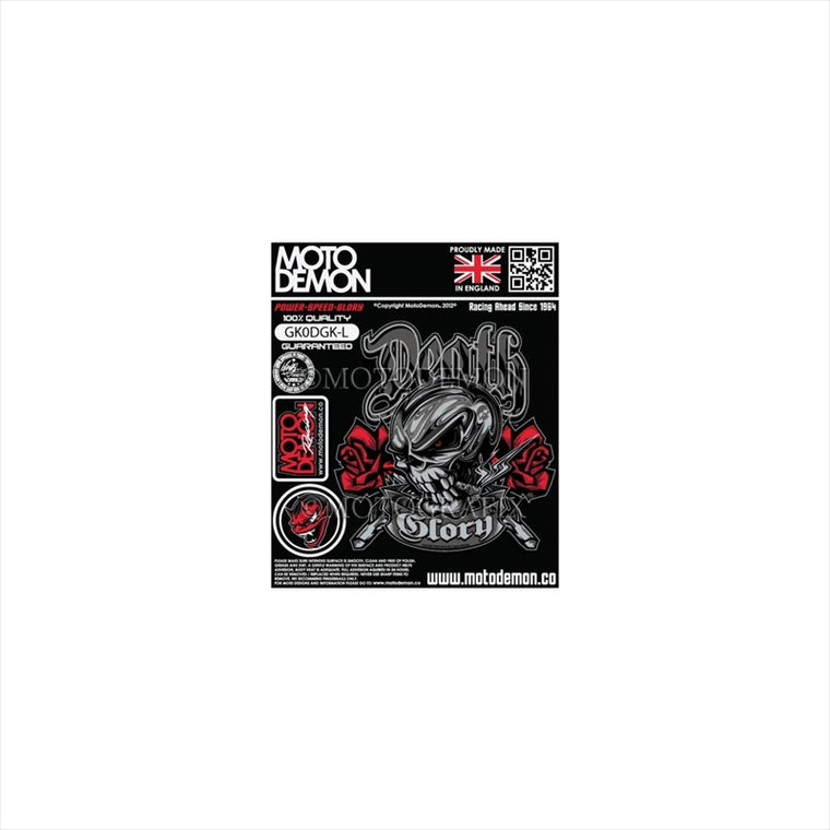 モトグラフィックス｜グラフィックシート ダークイエロー 左 ｜MT-GK0DMT-GK-L