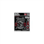 モトグラフィックス｜グラフィックシート ダークイエロー 右 ｜MT-GK0DMT-GK-R