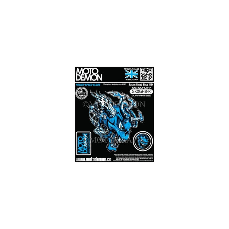 モトグラフィックス｜グラフィックシート ライトブルー 右 ｜MT-GK0GHB-R
