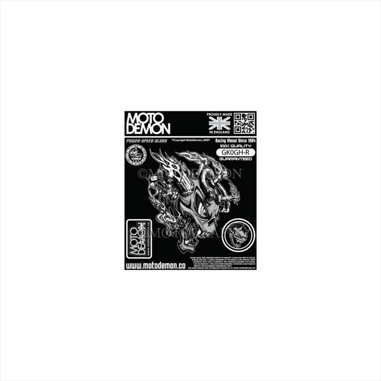 モトグラフィックス｜グラフィックシート グレー 右 ｜MT-GK0GH-R