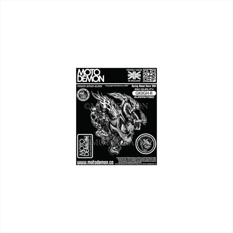 モトグラフィックス｜グラフィックシート グレー 右 ｜MT-GK0GH-R