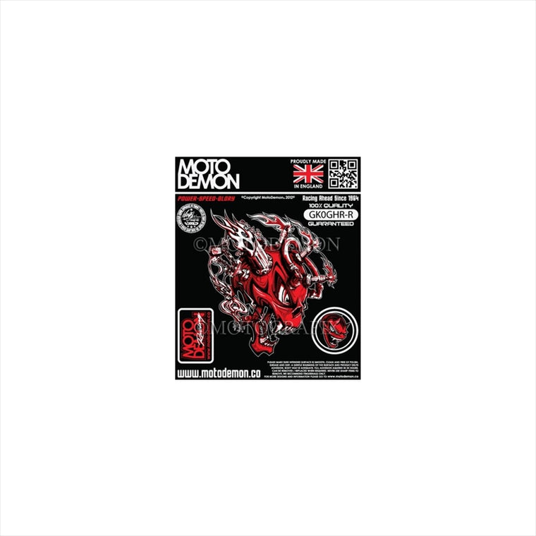 モトグラフィックス｜グラフィックシート レッド 右 ｜MT-GK0GHR-R