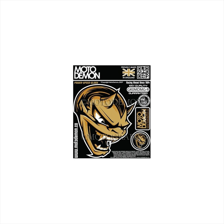 モトグラフィックス｜グラフィックシート ゴールド 右 ｜MT-GK0MDMG-R