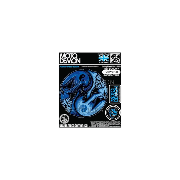 モトグラフィックス｜グラフィックシート ブルー 右 ｜MT-GK0YYB-R
