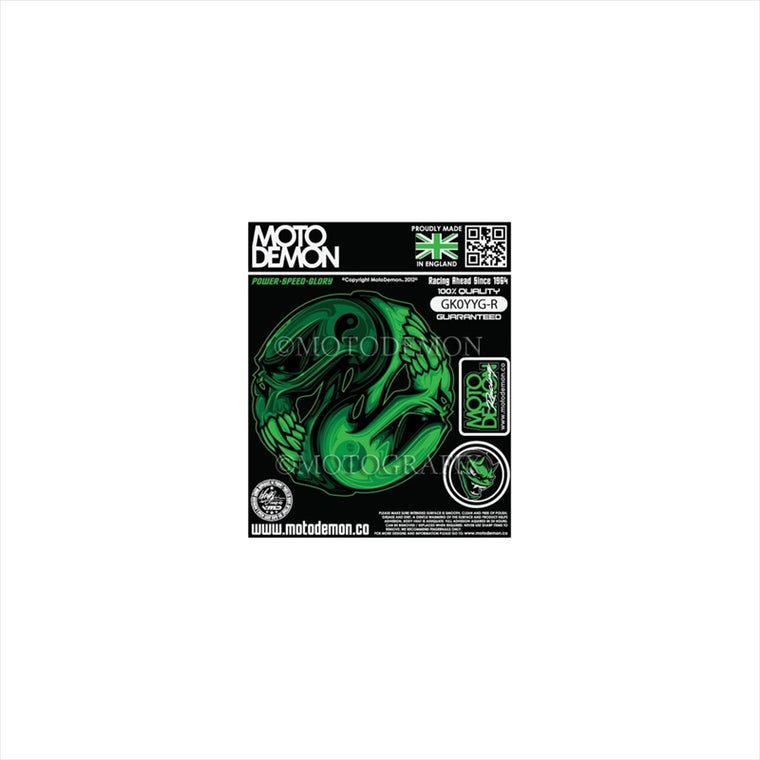 モトグラフィックス｜グラフィックシート グリーン 右 ｜MT-GK0YYG-R