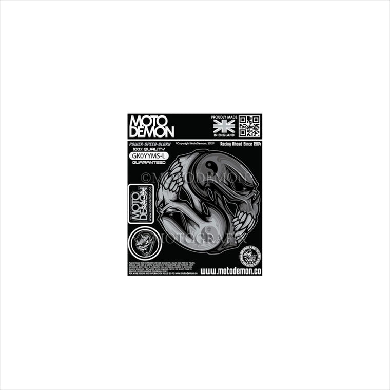 モトグラフィックス｜グラフィックシート シルバーグレー 左 ｜MT-GK0YYMS-L