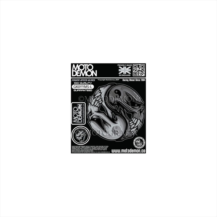 モトグラフィックス｜グラフィックシート シルバーグレー 左 ｜MT-GK0YYMS-L