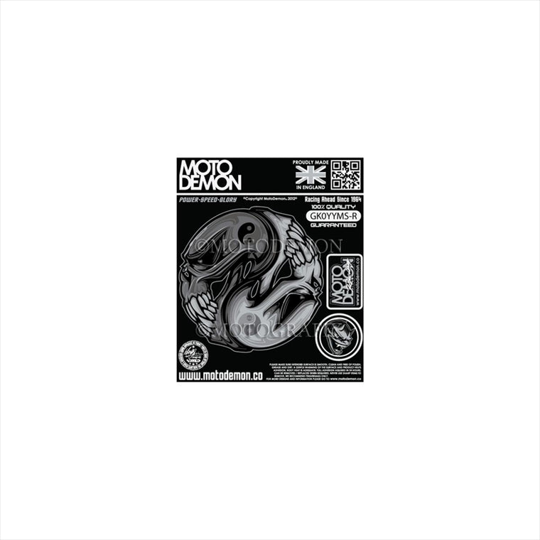 モトグラフィックス｜グラフィックシート シルバーグレー 右 ｜MT-GK0YYMS-R